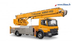 Grue mobile sur camion 13.5T - H. 36 m 