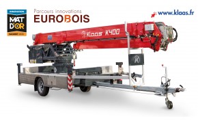 Grue mobile sur remorque K400 RSX