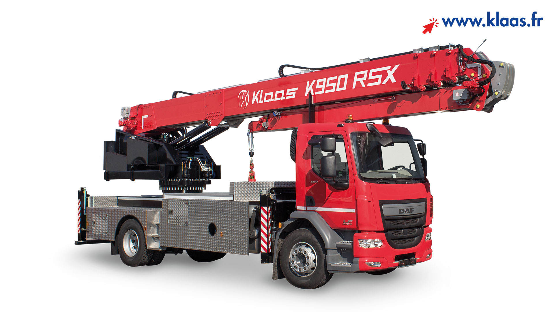 location grue mobile sur camion k950