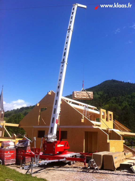 location grue mobile sur remorque