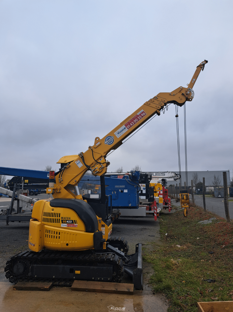 Grue sur chenille d&rsquo;occasion MAEDA